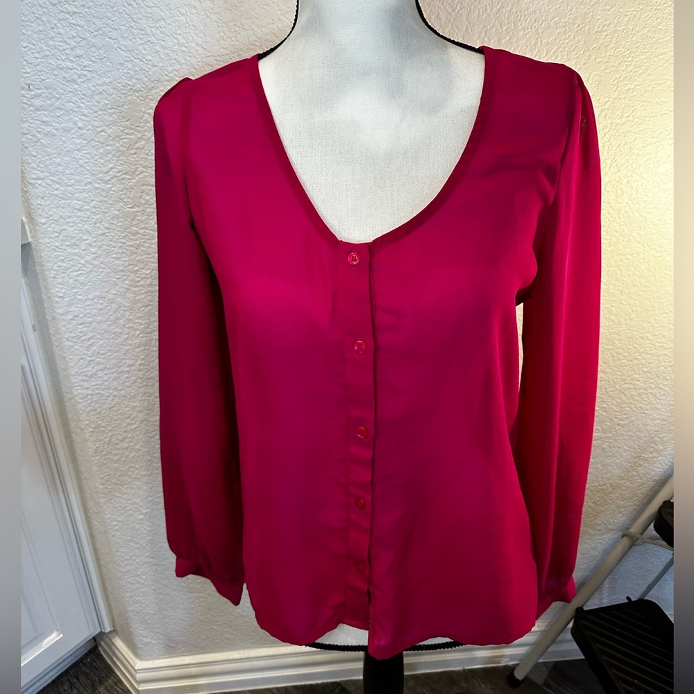 Pink Work Blouse